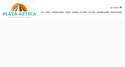 Desktop Screenshot of plazaazteca.com